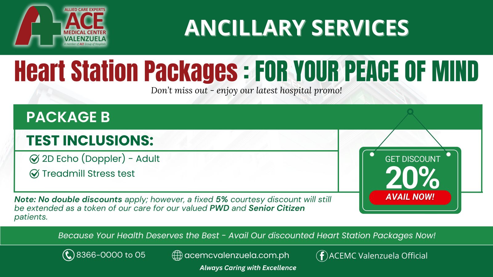 ACE Heart Station Package B
