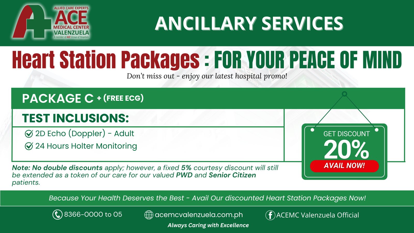 ACE Heart Station Package C