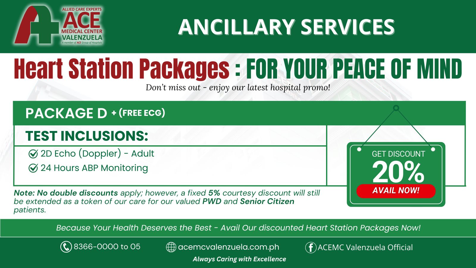 ACE Heart Station Package D