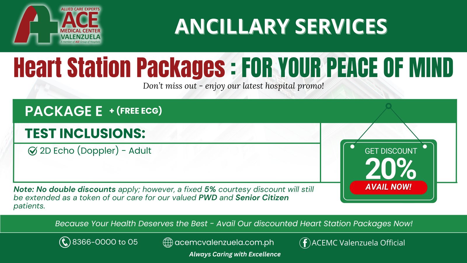 ACE Heart Station Package E